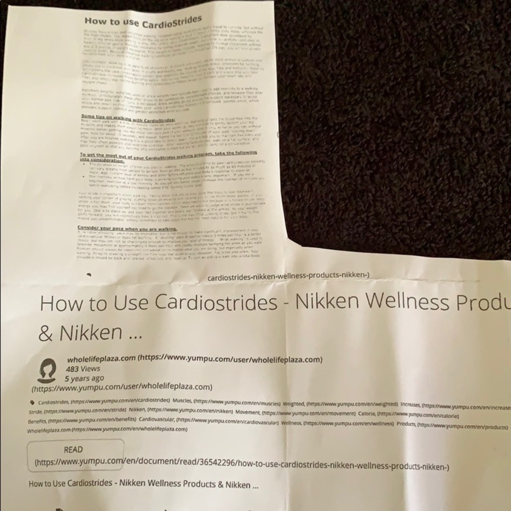 NIKKEN SNEAKER CARDIOSTRIDES   SIZE 8.5 - Picture 4 of 5